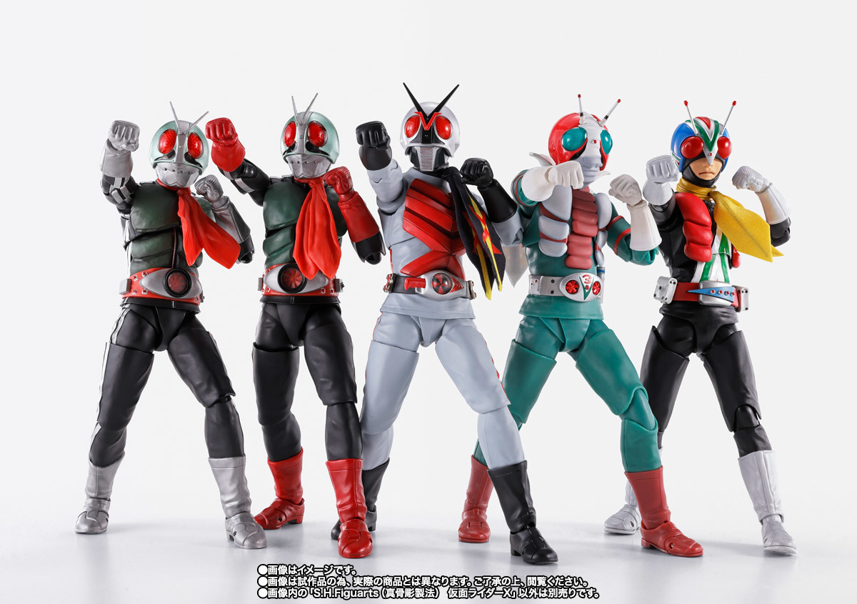 誕生 50 周年紀念『S.H.Figuarts 真骨彫製法 假面騎士X』商品化 再現劇中造型與變形武器!