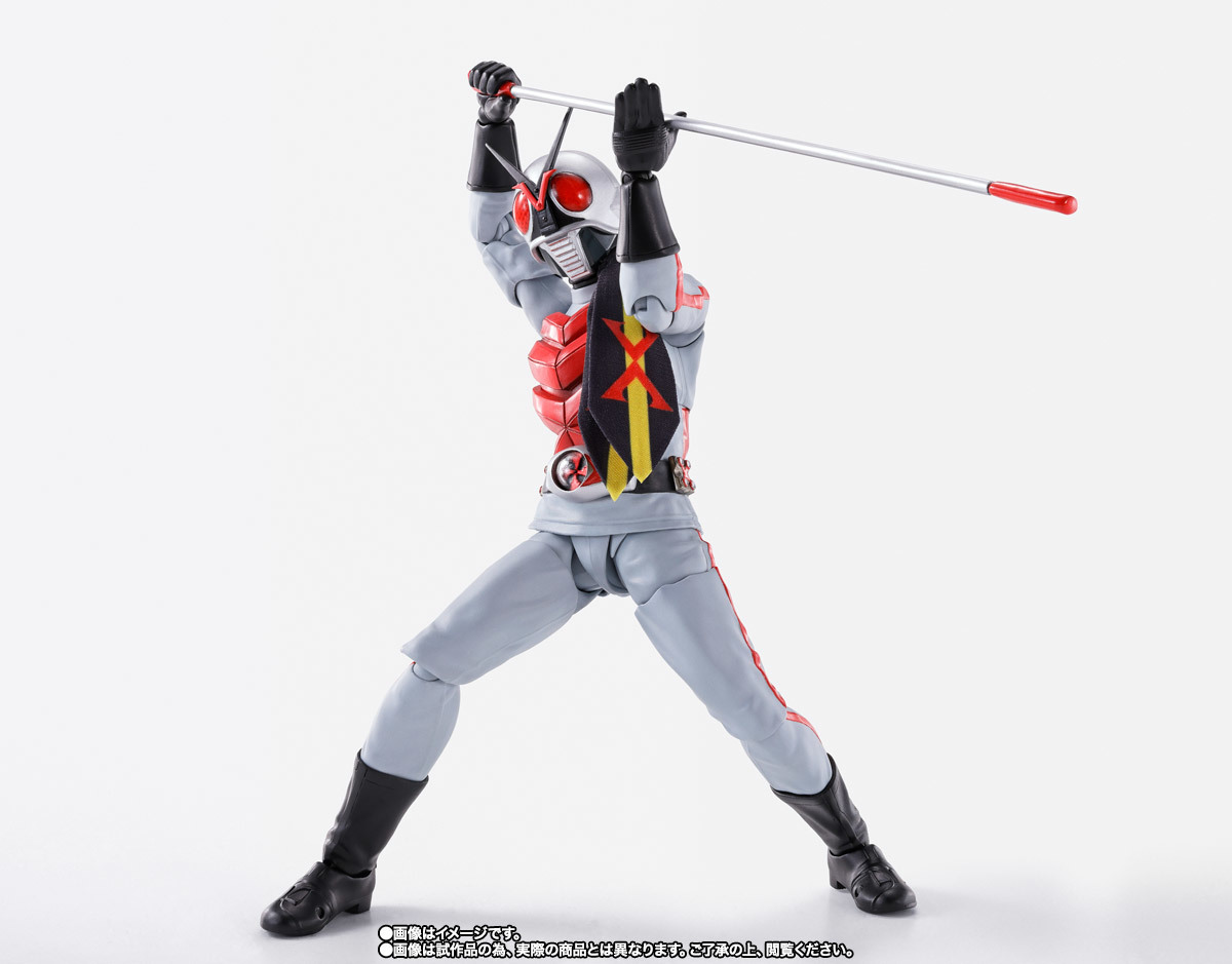 誕生 50 周年紀念『S.H.Figuarts 真骨彫製法 假面騎士X』商品化 再現劇中造型與變形武器!