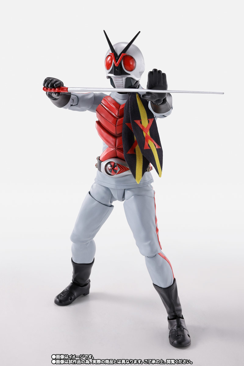 誕生 50 周年紀念『S.H.Figuarts 真骨彫製法 假面騎士X』商品化 再現劇中造型與變形武器!