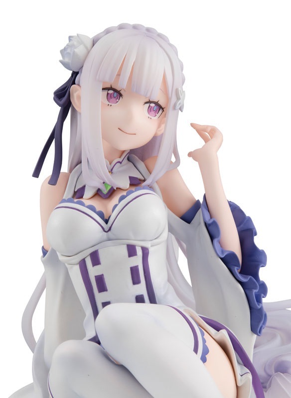 Re:從零開始的異世界生活『Melty Princess 掌中的愛蜜莉雅』PVC塗裝完成品 優雅登場!