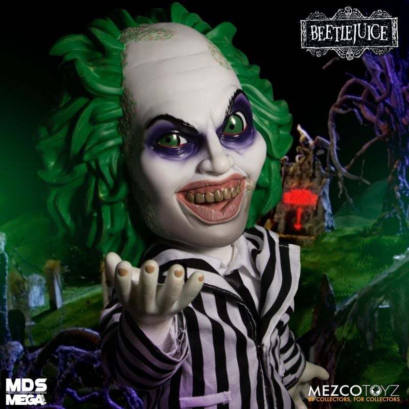MEZCO TOYZ『MDS MEGA SCALE 陰間大法師』有聲玩具,三頭身比例重現劇中詭異氣息!