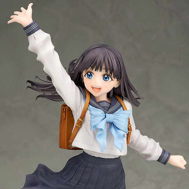 ALTER『《明日同學的水手服》明日小路』1/7 比例塗裝完成品,再現原作中輕盈美好的可愛形象!