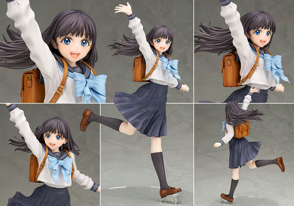 ALTER『《明日同學的水手服》明日小路』1/7 比例塗裝完成品,再現原作中輕盈美好的可愛形象!