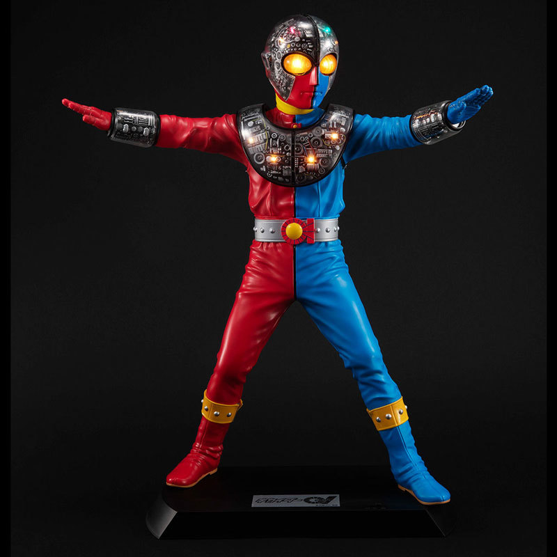 MEGAHOUSE『Ultimate Article 人造人間 KIKAIDER 01(キカイダー 01)RENEWAL EDITION』塗裝完成品
