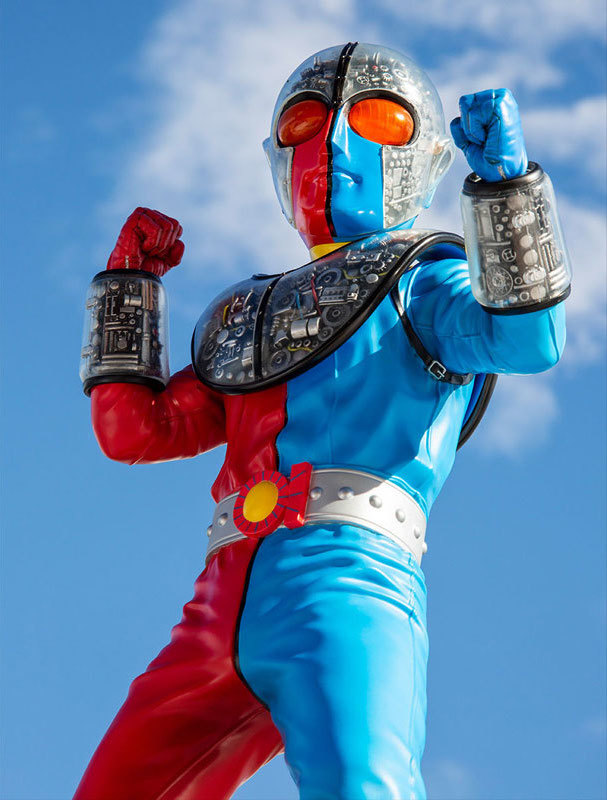 MEGAHOUSE『Ultimate Article 人造人間 KIKAIDER 01(キカイダー 01)RENEWAL EDITION』塗裝完成品