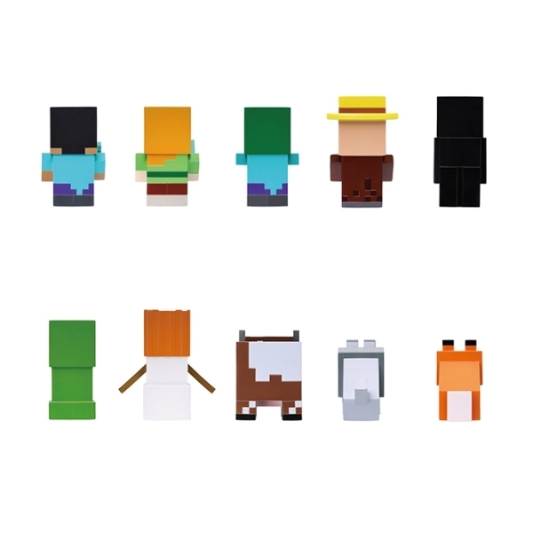 ENSKY 盒玩《當個創世神》SOFVI PUPPET MASCOT 軟膠指偶系列,可愛比例再現多款角色!