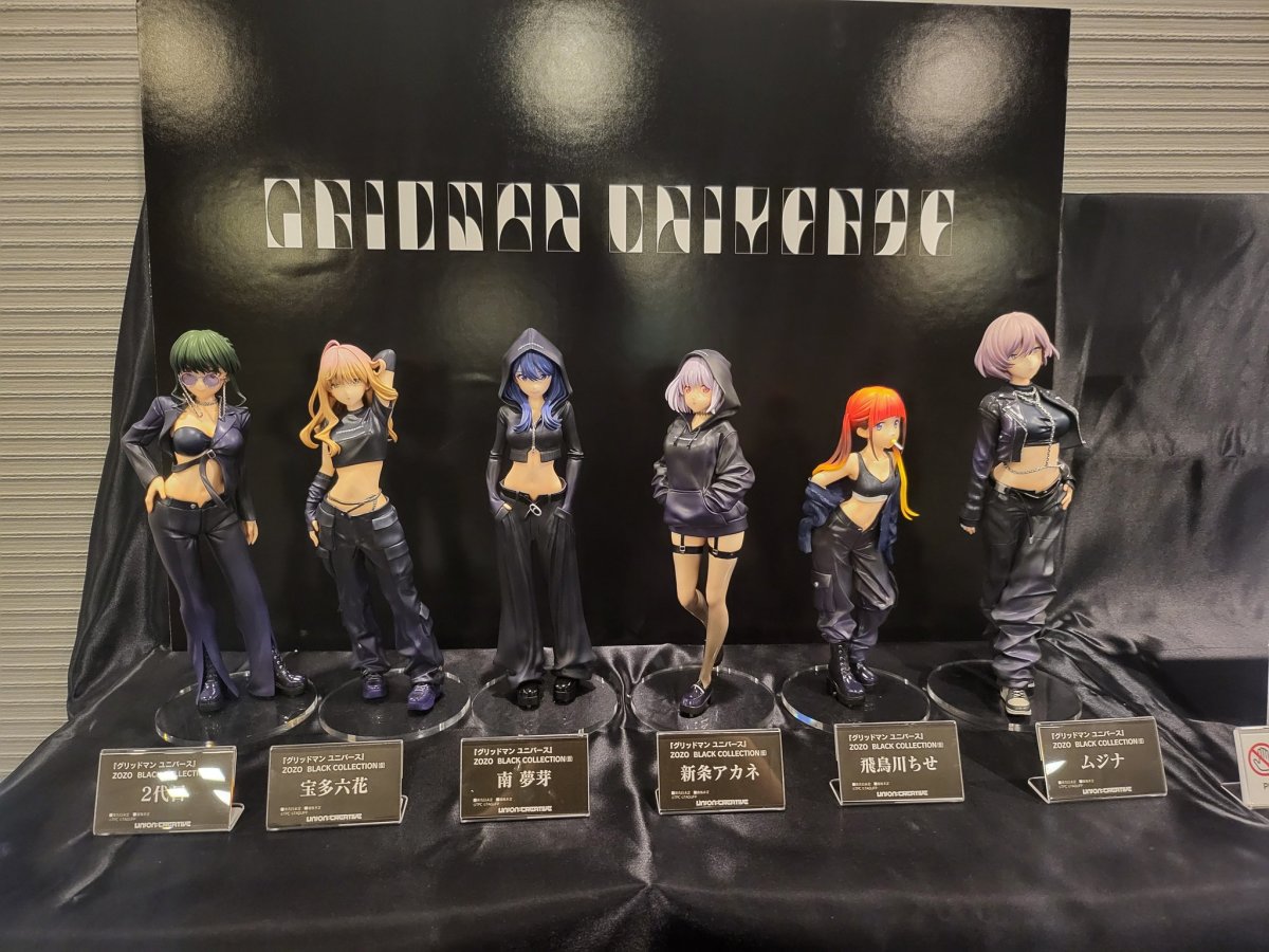 GRIDMAN UNIVERSE × ZOZOTOWN 寶多六花等6 位女角色合作造型
