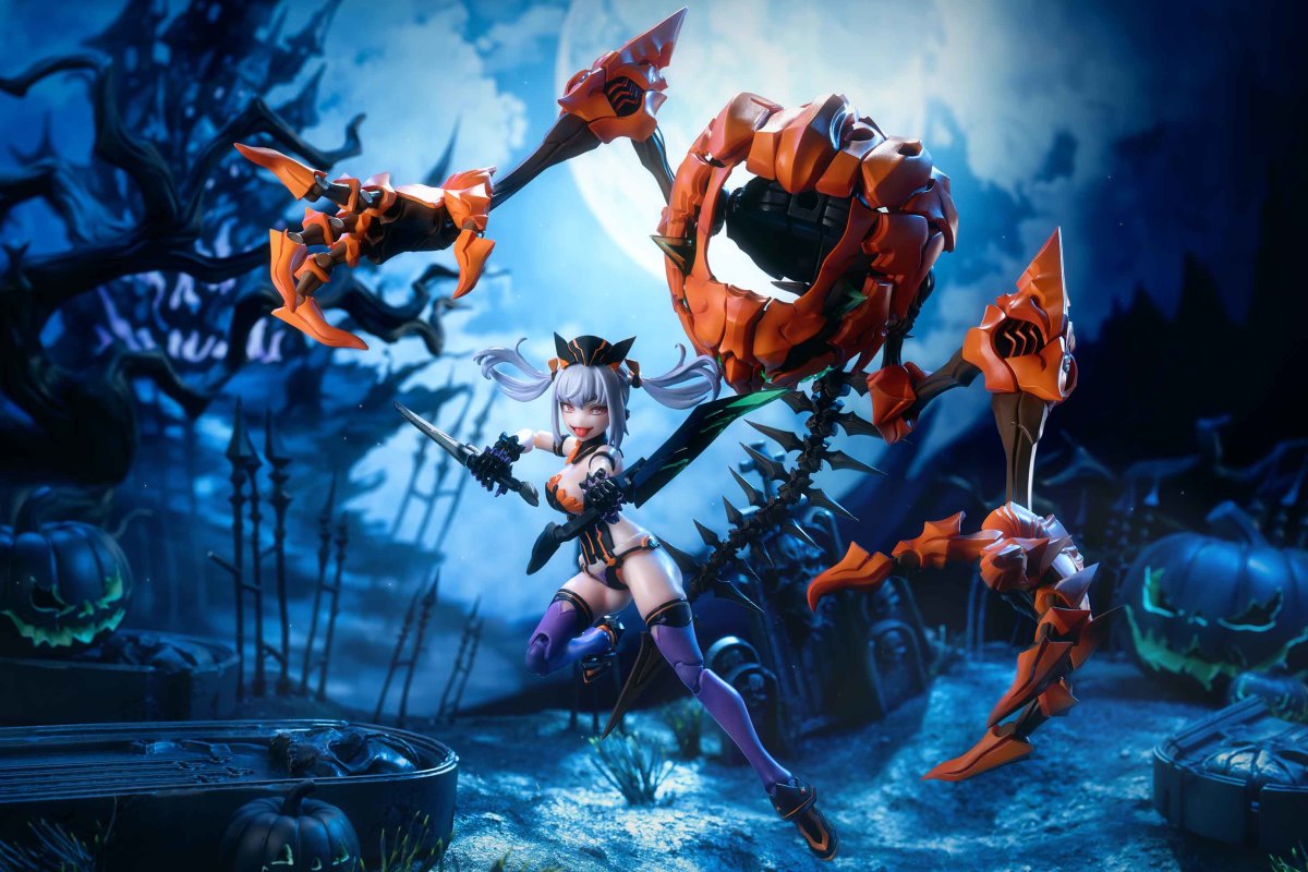 蝸之殼SNAIL SHELL『南瓜公主』1/12比例可動人偶 巨無霸南瓜裝甲大震撼登場！