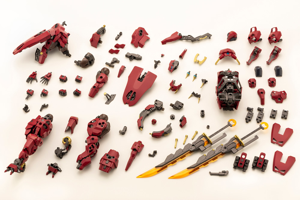 六角機牙 HEXA GEAR『武威登龍 “凱風快晴”』手持大刀的深紅鎧甲武者登場!