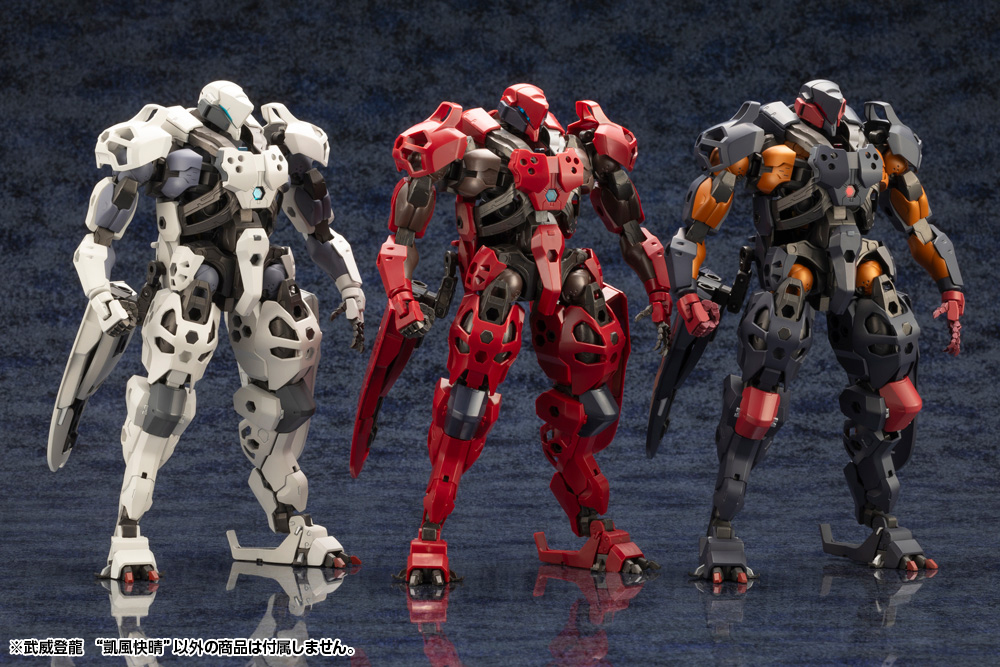 六角機牙 HEXA GEAR『武威登龍 “凱風快晴”』手持大刀的深紅鎧甲武者登場!