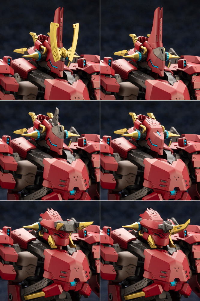 六角機牙 HEXA GEAR『武威登龍 “凱風快晴”』手持大刀的深紅鎧甲武者登場!