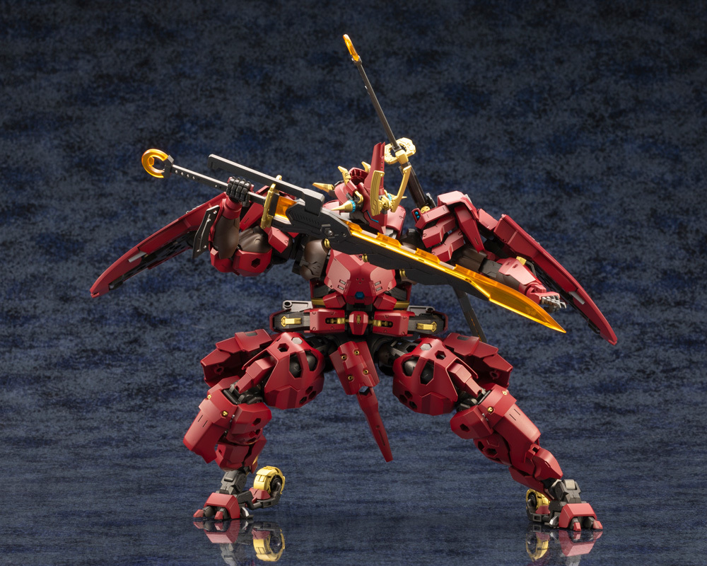 六角機牙 HEXA GEAR『武威登龍 “凱風快晴”』手持大刀的深紅鎧甲武者登場!