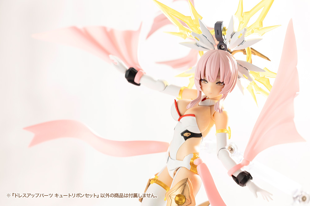 壽屋『M.S.G 盛裝配件 可愛緞帶套組』組裝模型再現各式各樣粉紅蝴蝶緞帶!