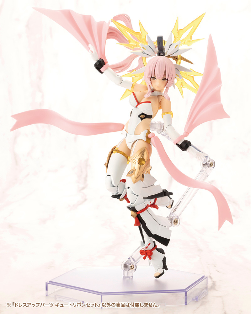 壽屋『M.S.G 盛裝配件 可愛緞帶套組』組裝模型再現各式各樣粉紅蝴蝶緞帶!