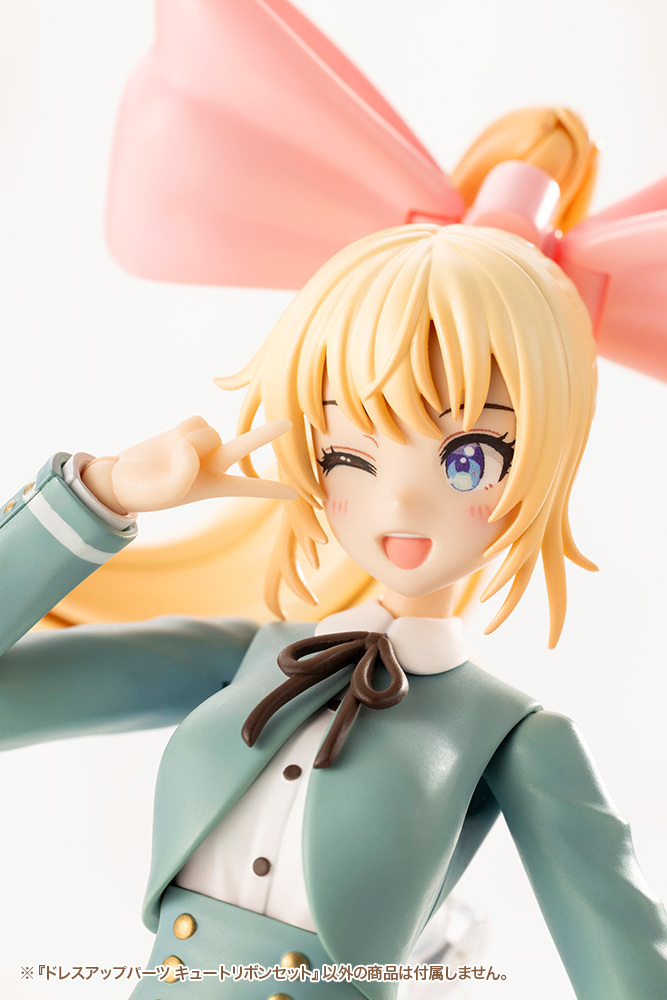 壽屋『M.S.G 盛裝配件 可愛緞帶套組』組裝模型再現各式各樣粉紅蝴蝶緞帶!