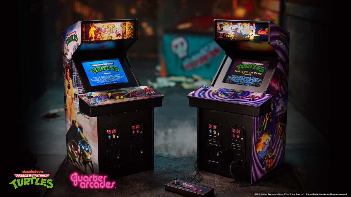 Numskull Designs《忍者龜 大型電玩版》/《忍者龜:時光飛逝》Quarter Arcade 1/4 大型電玩縮小版複製品限定簽名藏家版