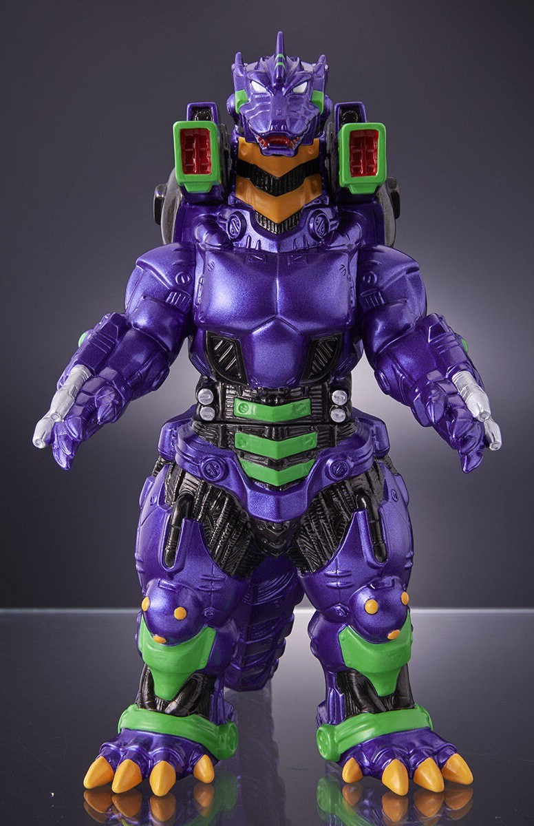 萬代『MOVIE MONSTER軟膠 3式機龍（2002）重武裝型 EVA初號機、EVA 2號機配色』大魄力登場！