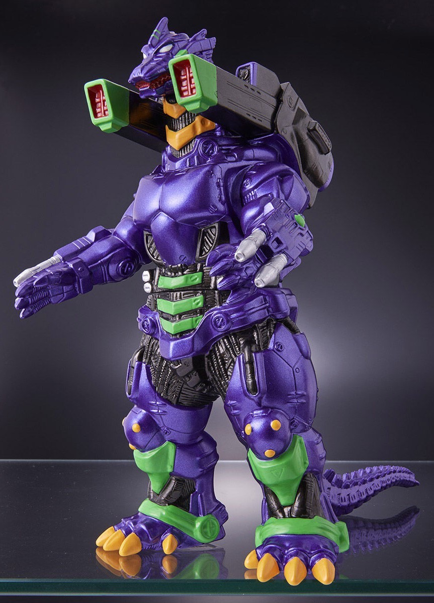 萬代『MOVIE MONSTER軟膠 3式機龍（2002）重武裝型 EVA初號機、EVA 2號機配色』大魄力登場！