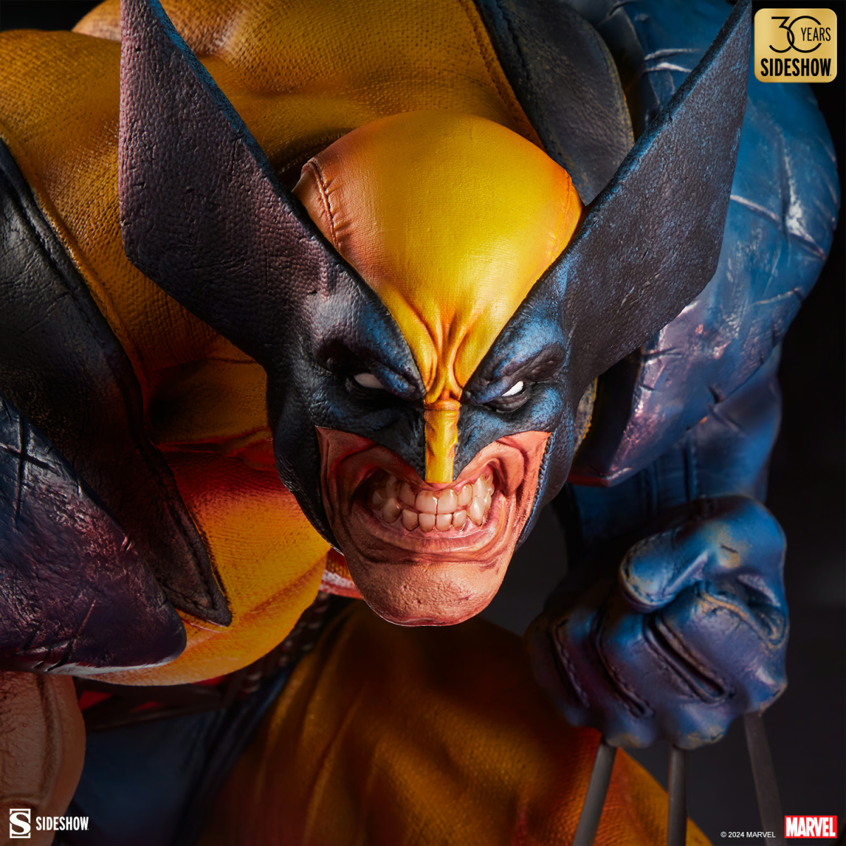 SIDESHOW MARVEL「金鋼狼:狂戰士的怒火」全身雕像(Wolverine: Berserker Rage)