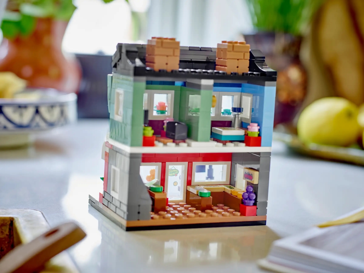 LEGO 40684「水果店」(Fruit Store)滿額禮盒組情報公開 堆滿鮮豔蔬果的一樓店面超可愛!