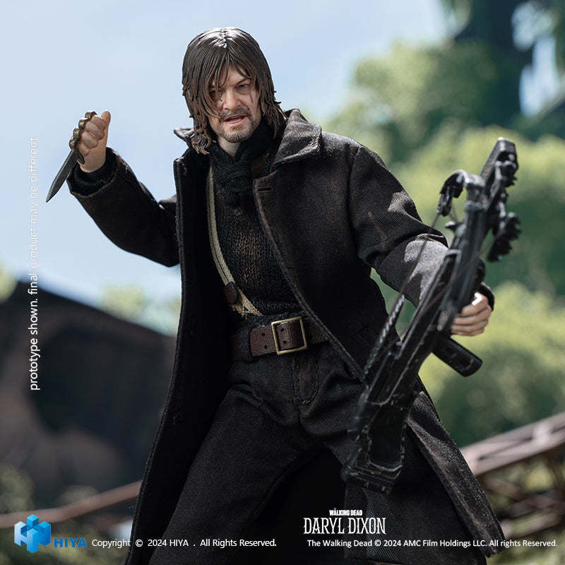 HIYA TOYS『《陰屍路:戴瑞迪克森》戴瑞(Daryl)』1/12 可動人偶,豐富配件再現劇中各種場面!