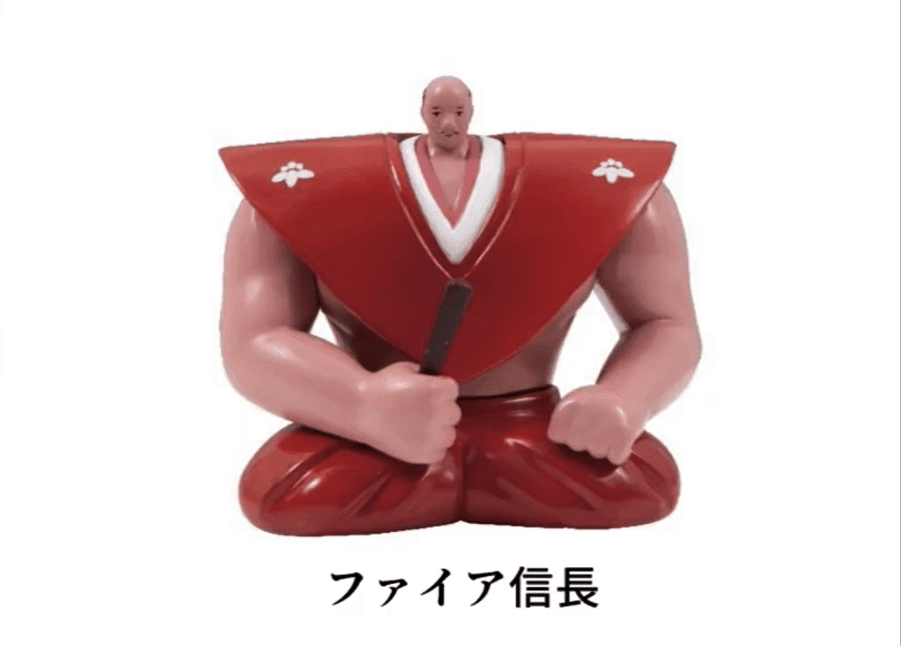 Qualia『織田信長 寬肩模型』轉蛋，搞笑插畫中的超寬肩信長立體化！