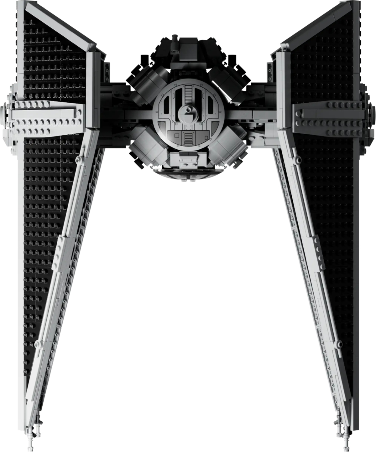 LEGO 75382 UCS 系列《星際大戰》鈦攔截機（TIE Interceptor）還在駕駛艙內呈現出瞄準 X翼戰機場景！