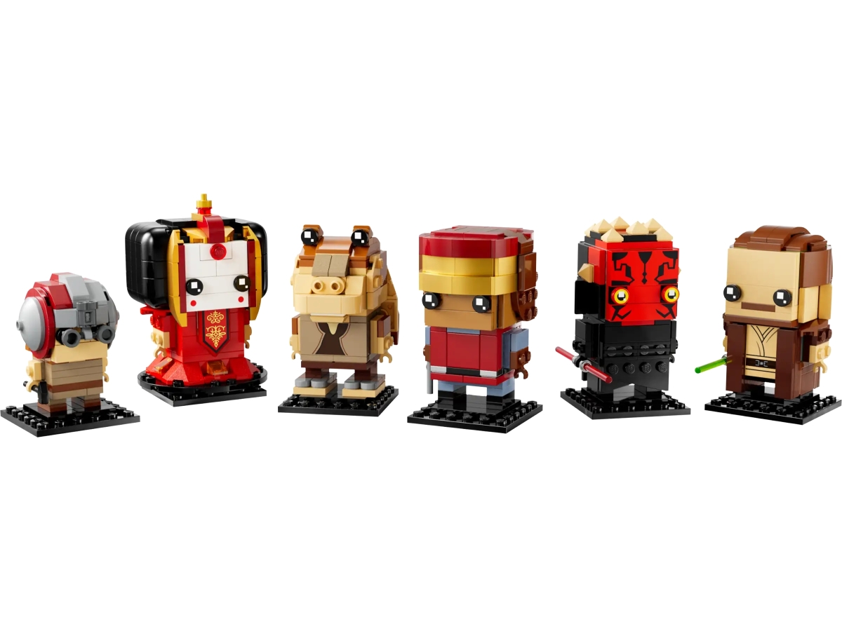 LEGO 40676 BrickHeadz 系列「威脅潛伏角色人偶」艾米達拉女王華麗現身!(The Phantom Menace)