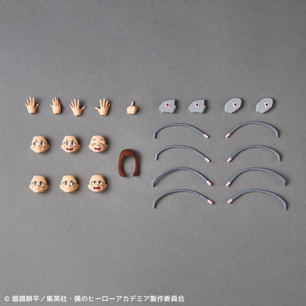 海洋堂 REVOLTECH『《我的英雄學院》麗日御茶子』可動人偶,再現無重麗的各種豐富表情!