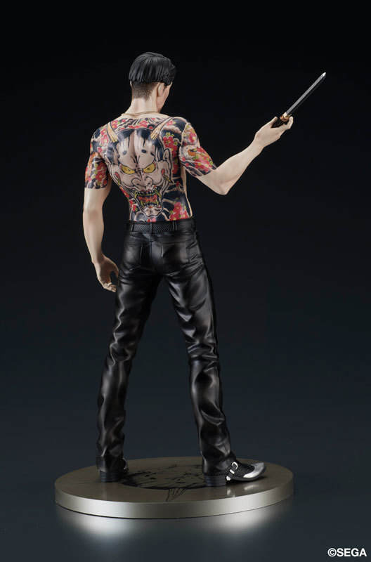 DIGSTA『人中之龍 真島吾朗-激闘-』PVC模型 煞氣a般若刺青展現嶋野狂犬的大魅力！