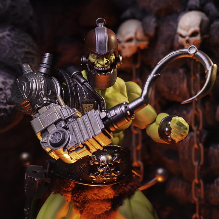 MONDO『《太空超人》鯊魚嘴(Trap Jaw)迷你漫畫 Ver.』1/6 比例可動人偶(BBTS 限定)