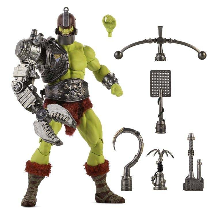 MONDO『《太空超人》鯊魚嘴(Trap Jaw)迷你漫畫 Ver.』1/6 比例可動人偶(BBTS 限定)