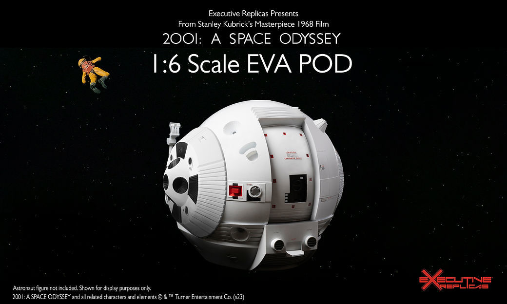 Executive Replicas『《2001：太空漫遊》EVA 太空艙』1/6 比例複製品，再現電影中的穿越星際的太空艙！