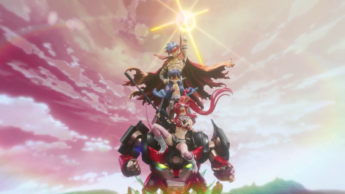 Prime 1 Studio『天元突破紅蓮螺巖 卡米那‧西蒙‧庸子with螺巖-我們的信念突破天際!』1/4比例雕像