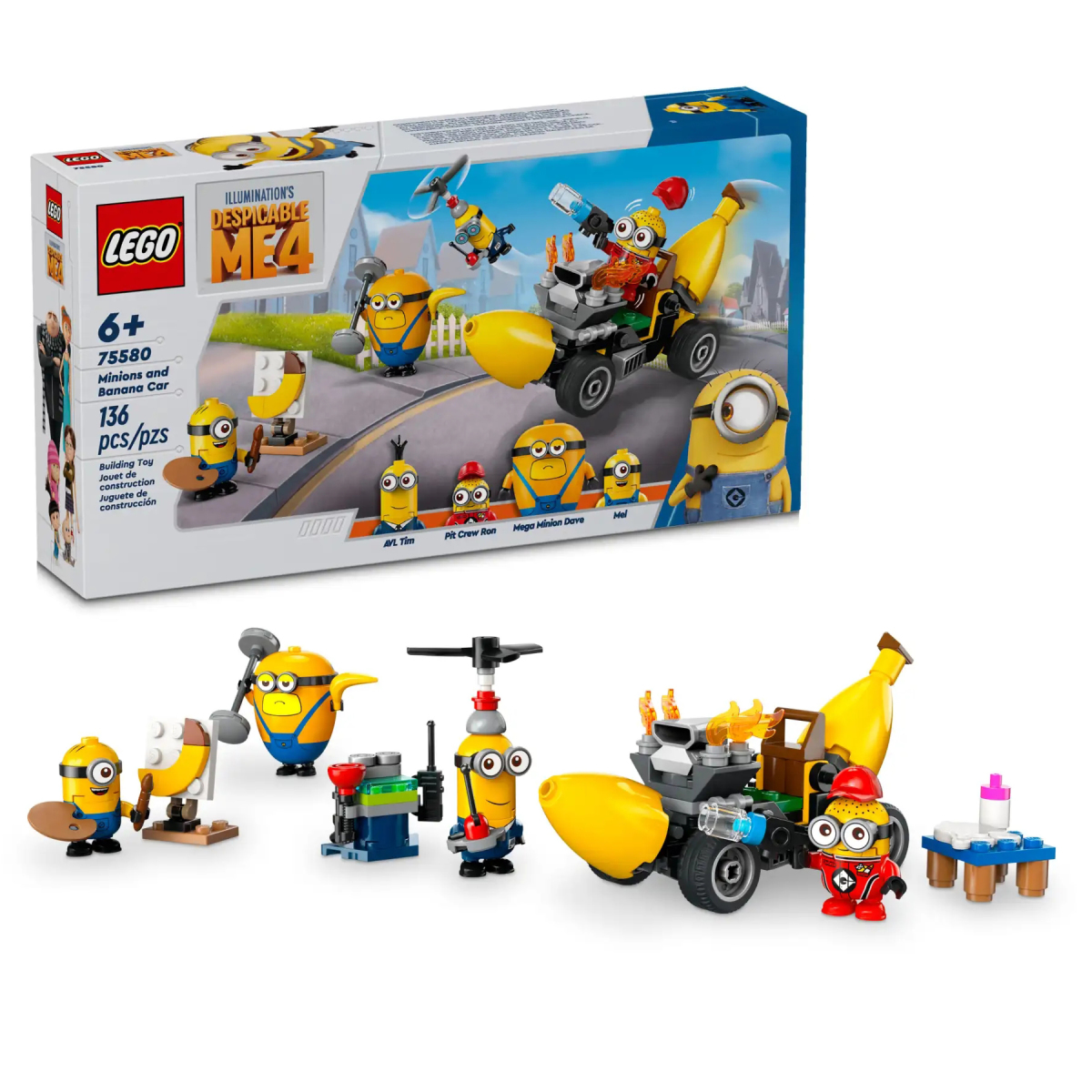 LEGO 75580「小小兵與香蕉車」、75581「小小兵的音樂派對巴士」公開 更多圓滾滾的小小兵人偶等你收集!