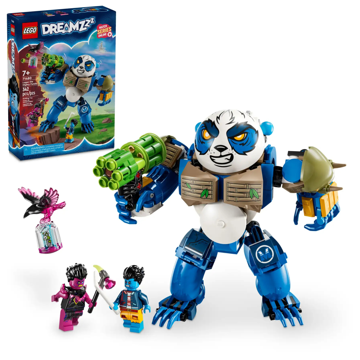 LEGO 71479、71480、71481、71483、71486 原創「DREAMZzz」系列五款盒組發表！超派熊貓戰士襲來