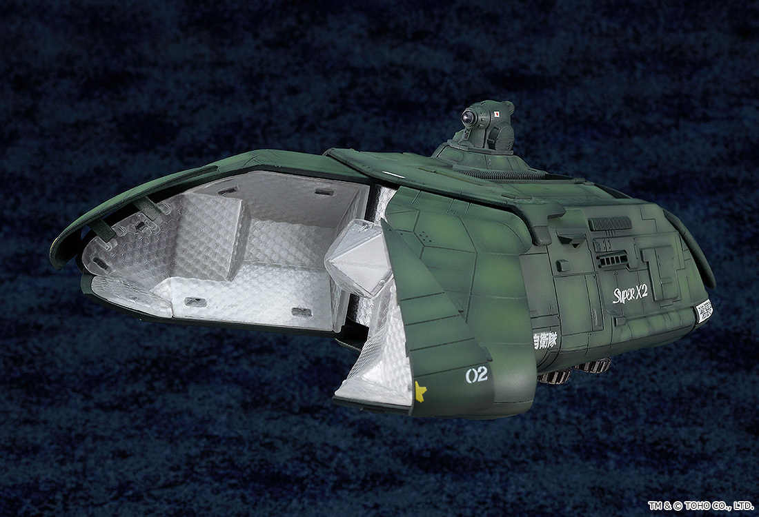 哥吉拉VS碧奧蘭蒂『MODEROID Super X2』組裝模型 雙重結構再現火鏡武裝！
