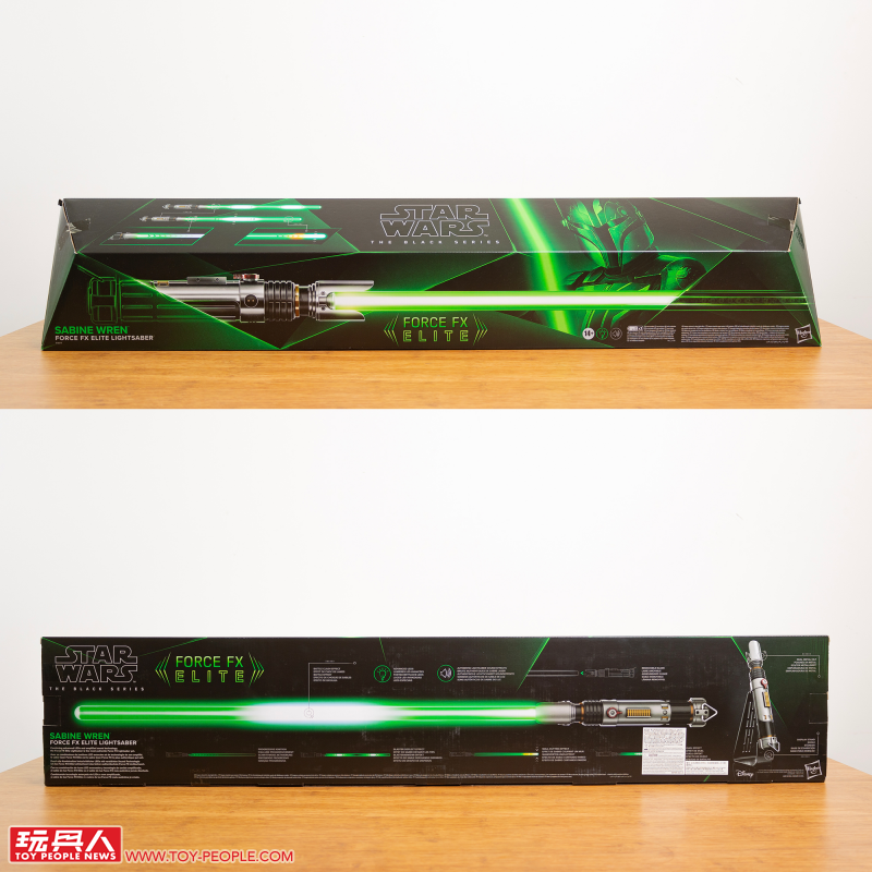 孩之寶 黑標系列「薩繽·連 Force FX 菁英光劍」、「達斯·維達&曼達洛人 可動人偶」開箱報告 用超讚玩具迎接星戰日!