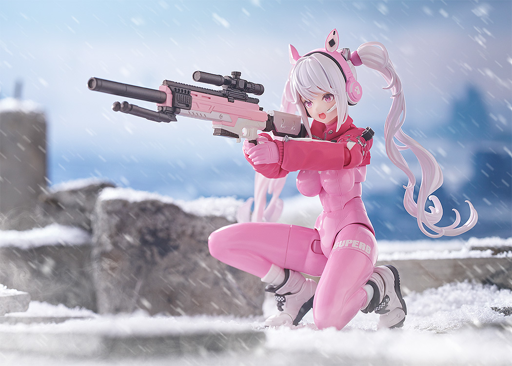 勝利女神：妮姬『figma 愛麗絲』可動人偶 表達緊身衣的光滑質感～重現戰鬥的魅力背影！