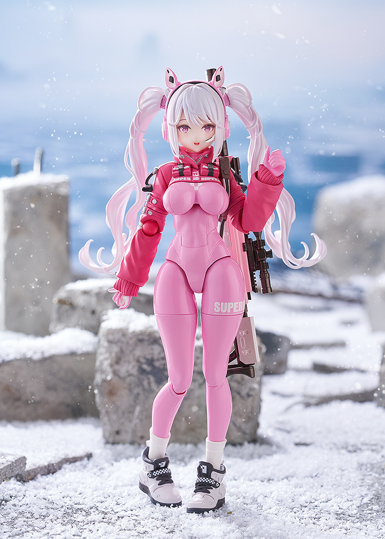 勝利女神：妮姬『figma 愛麗絲』可動人偶 表達緊身衣的光滑質感～重現戰鬥的魅力背影！