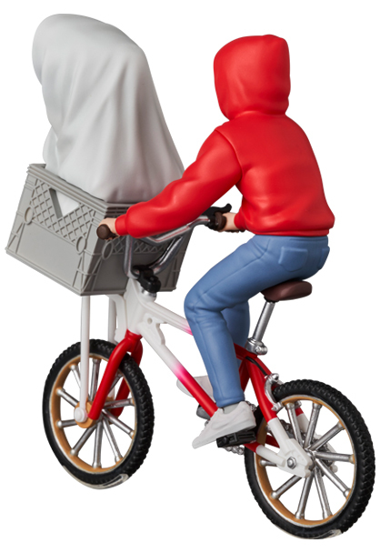 MEDICOM TOY UDF系列《E.T.外星人》E.T.與埃利奧特 with腳踏車