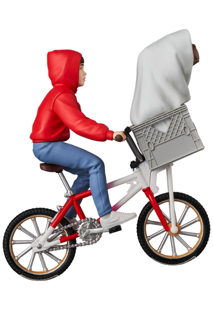 MEDICOM TOY UDF系列《E.T.外星人》E.T.與埃利奧特 with腳踏車