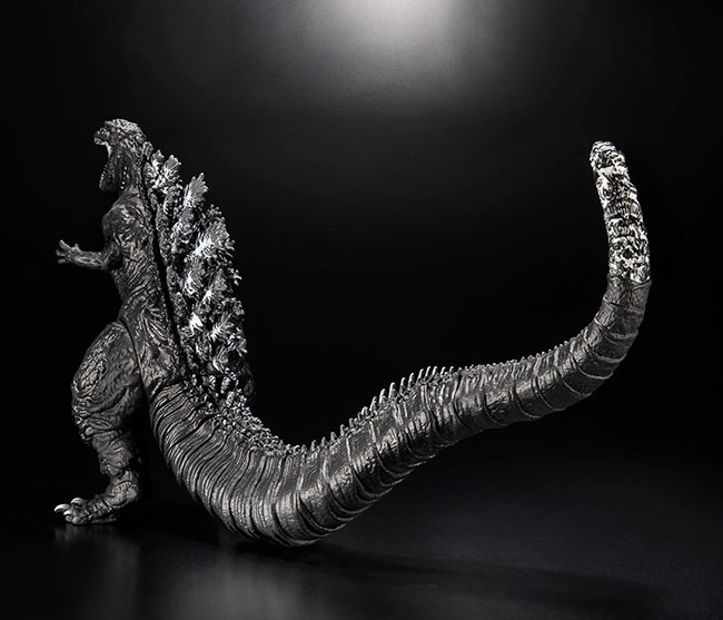 萬代 MOVIE MONSTER 軟膠『哥吉拉(2016)覺醒 ORTHO ver.』再現黑白電影版的灰階色彩!