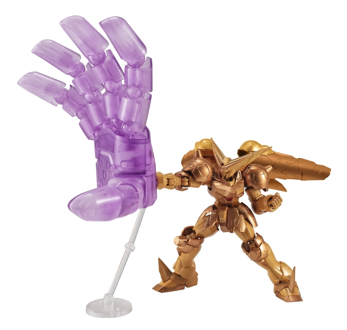 紀念《G鋼彈》30 周年推出『G-FRAME FA 宗師鋼彈(明鏡止水)』金黃身軀施展巨大石破天驚拳!