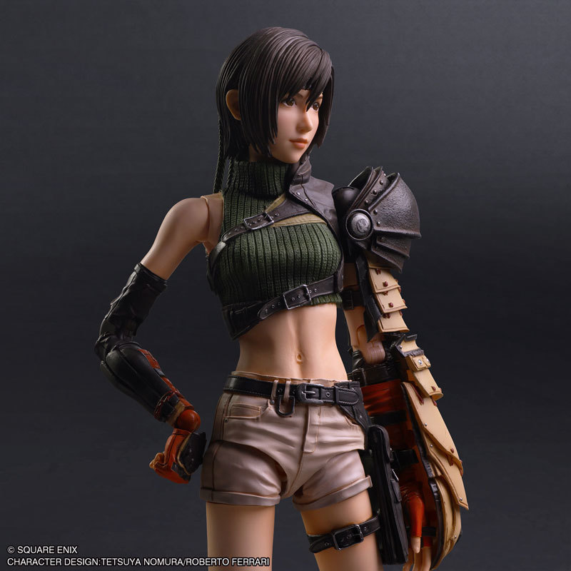 PLAY ARTS 改『FFVII:REBIRTH 尤菲・如月 Ver.2』脫下莫古利長袍的經典造型登場!