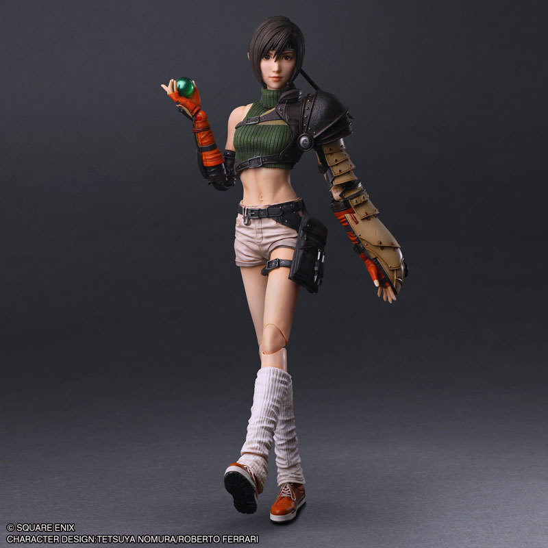 PLAY ARTS 改『FFVII:REBIRTH 尤菲・如月 Ver.2』脫下莫古利長袍的經典造型登場!