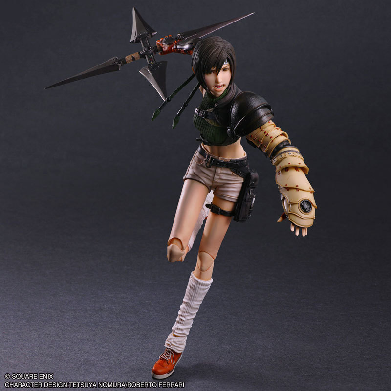 PLAY ARTS 改『FFVII:REBIRTH 尤菲・如月 Ver.2』脫下莫古利長袍的經典造型登場!