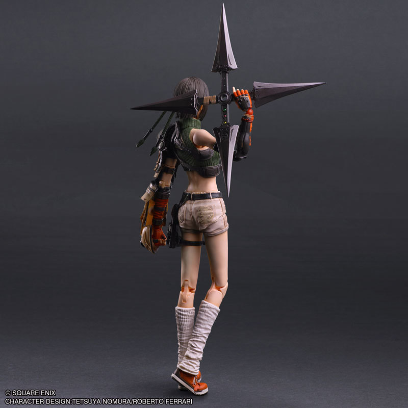 PLAY ARTS 改『FFVII:REBIRTH 尤菲・如月 Ver.2』脫下莫古利長袍的經典造型登場!