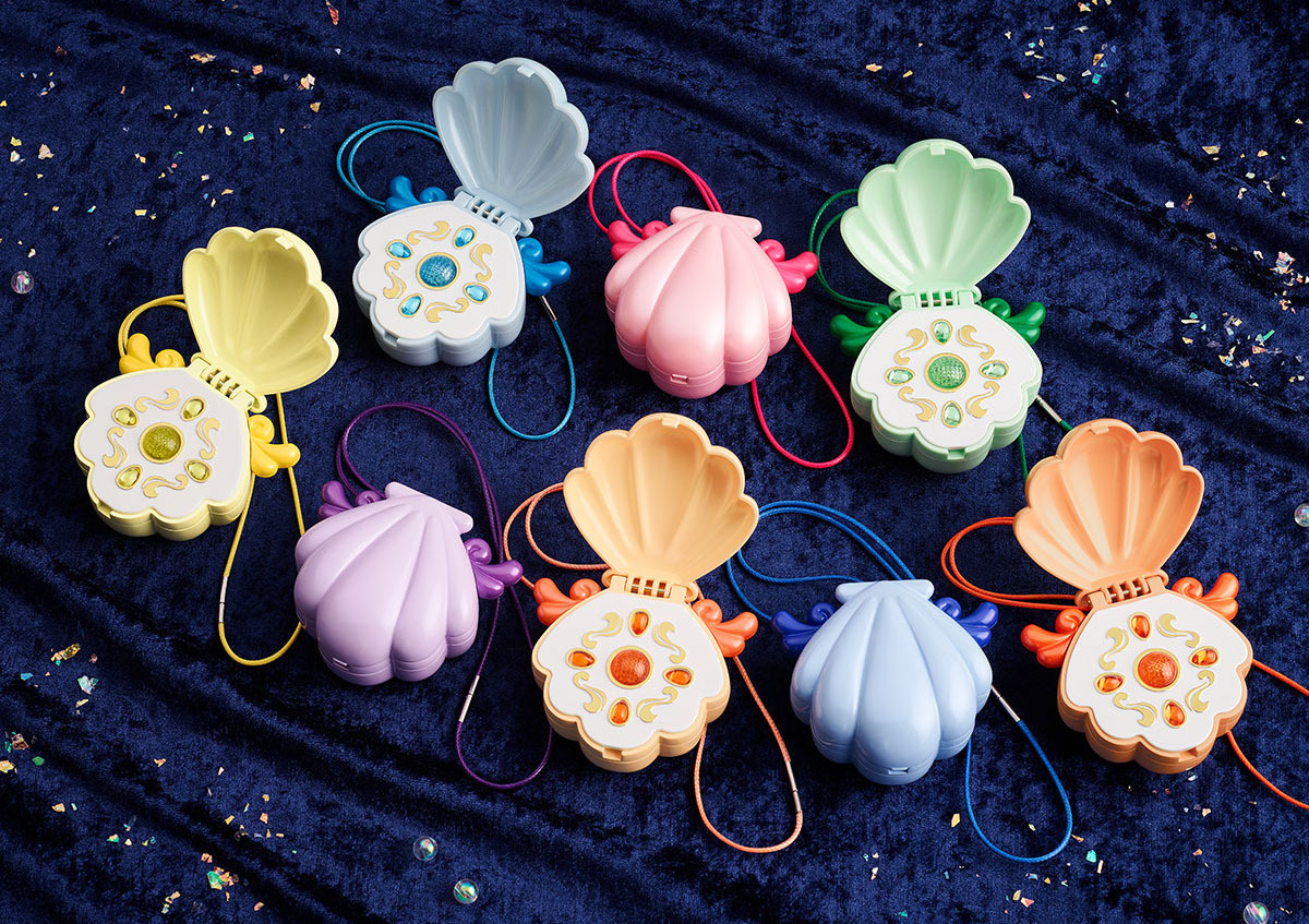 萬代 Special Memorize『真珠美人魚 Aqua-Pitch 變身器 香蓮／諾葳爾／可可／沙羅／星羅』好評再推各大洋人魚公主變身器！