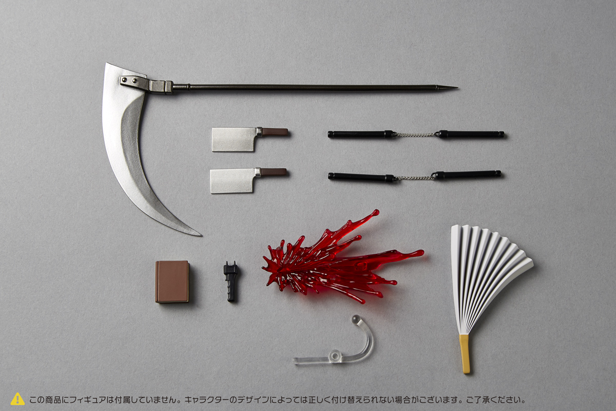 海洋堂『REVOLTECH OPTION PARTS 配件擴充包 Vol.2』強大的近戰武器配件組合登場!